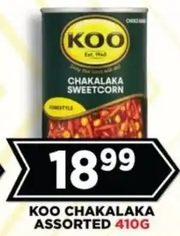 Goal Supermarket Koo chakalaka assorted offer