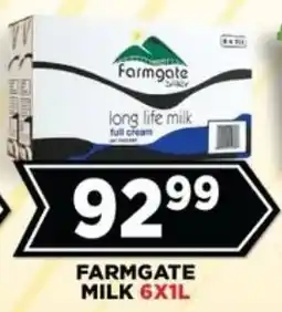Goal Supermarket Farmgate long life milk offer
