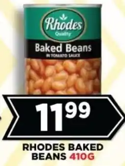 Goal Supermarket Rhodes Baked Beans offer