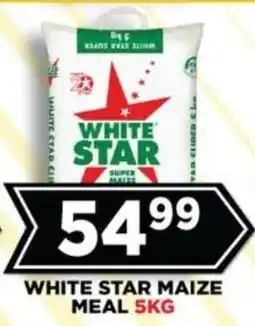 Goal Supermarket White star maize meal offer
