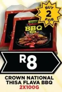 Goal Supermarket Crown national thisa flava bbq offer