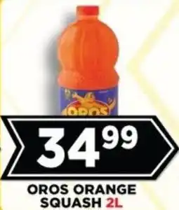 Goal Supermarket Oros orange squash offer