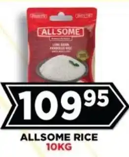 Goal Supermarket Allsome Rice offer