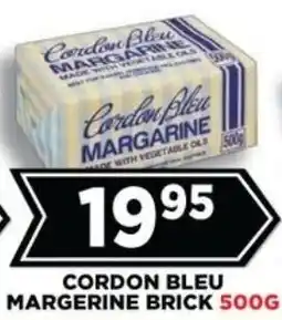 Goal Supermarket Cordon Bleu Margarine Brick offer
