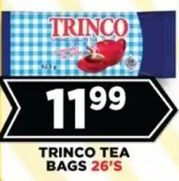 Goal Supermarket Trinco tea bags offer