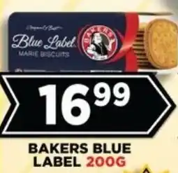 Goal Supermarket Bakers blue label offer