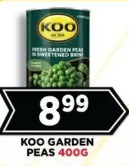 Goal Supermarket Koo garden peas offer