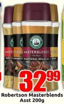 Three Star Cash and Carry Robertson Masterblends offer