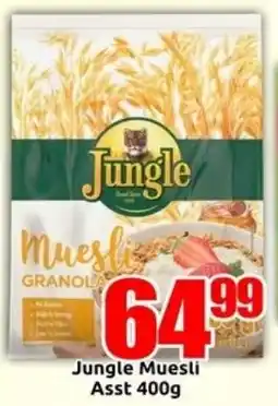 Three Star Cash and Carry Jungle Muesli offer