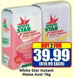Three Star Cash and Carry White Star Instant Maize offer