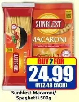 Three Star Cash and Carry Sunblest Macaroni/ Spaghetti offer