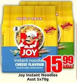Three Star Cash and Carry Joy Instant Noodles offer