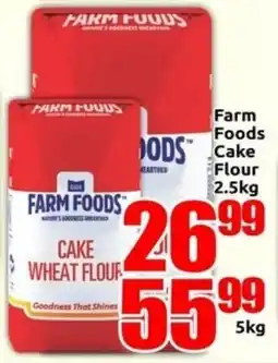 Three Star Cash and Carry Farm Foods Cake Flour offer