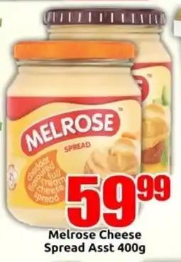 Three Star Cash and Carry Melrose Cheese Spread offer