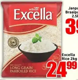 Three Star Cash and Carry Excella Rice offer