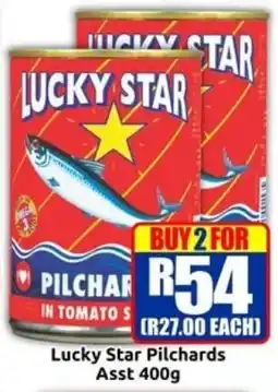 Three Star Cash and Carry Lucky Star Pilchards offer