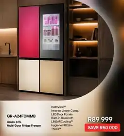 Kloppers LG Multi-Door Fridge Freezer offer