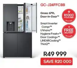 Kloppers LG Door-in-Door Fridge Freezer offer