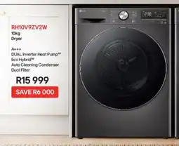 Kloppers LG Dual Inverter Heat Pump Dryer offer