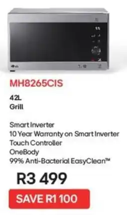 Kloppers LG Grill Smart Inverter Microwave Oven offer