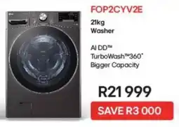 Kloppers LG Washer offer