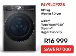 Kloppers LG Washer/ Dryer offer