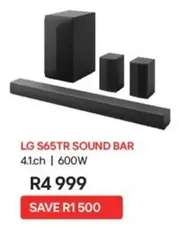 Kloppers LG S65TR Sound Bar 4.1Ch 600W offer