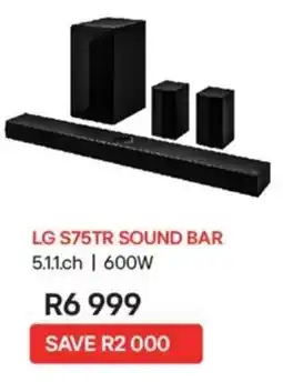 Kloppers LG S75TR Sound Bar 5.1.1.ch 600W offer