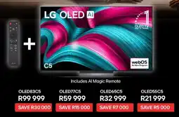Kloppers LG 83" OLED AI TV offer