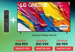Kloppers LG 75" QNED AI TV offer