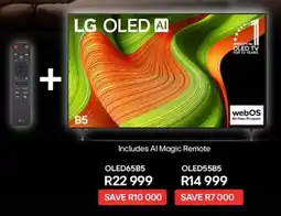 Kloppers LG 55" OLED AI TV offer
