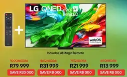Kloppers LG 100" QNED Evo AI MiniLED TV offer
