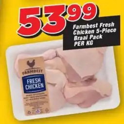 OK Grocer Farmbest Fresh Chicken Braai Pack offer