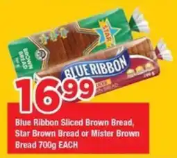 OK Grocer Blue Ribbon Sliced Brown Bread, Star Brown Bread or Mister Brown Bread offer