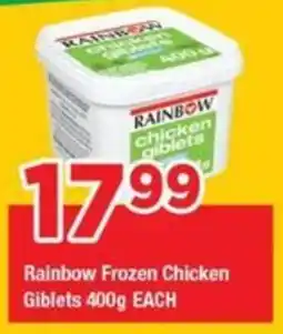 OK Grocer Rainbow Frozen Chicken Giblets offer