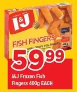 OK Grocer I&J Frozen Fish Fingers offer