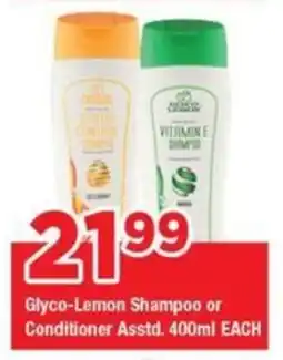 OK Grocer Glyco-Lemon Shampoo or Conditioner offer