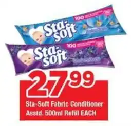 OK Grocer Sta-Soft Fabric Conditioner Refill offer