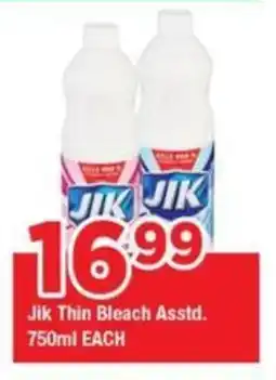 OK Grocer Jik Thin Bleach offer