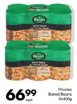 Save Rhodes Baked Beans offer