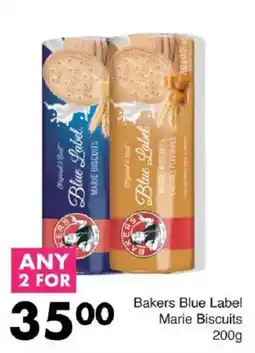 Save Bakers Blue Label Marie Biscuits offer