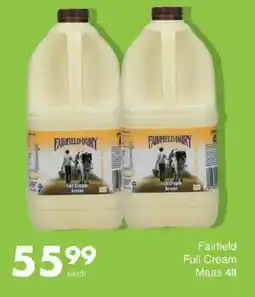 Save Fairfield Full Cream Maas offer