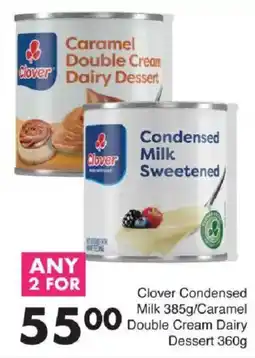 Save Clover Condensed Milk/ Caramel Double Cream Dairy Dessert offer