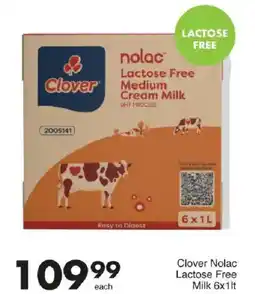 Save Clover Nolac Lactose Free Milk offer