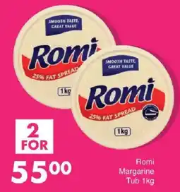 Save Romi Margarine Tub offer