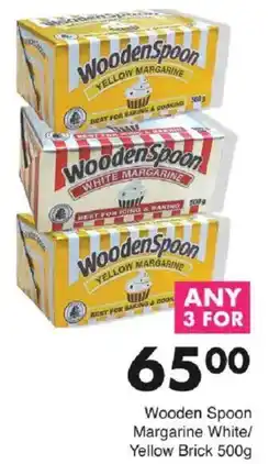 Save Wooden Spoon Margarine White/ Yellow Brick offer