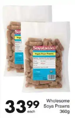 Save Wholesome Soya Prawns offer