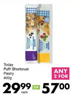 Save Today Puff/ Shortcrust Pastry offer