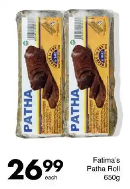 Save Fatima's Patha Roll offer