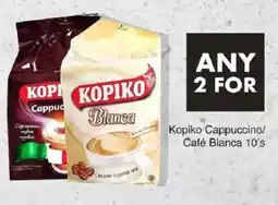 Save Kopiko Cappuccino/ Café Blanca offer